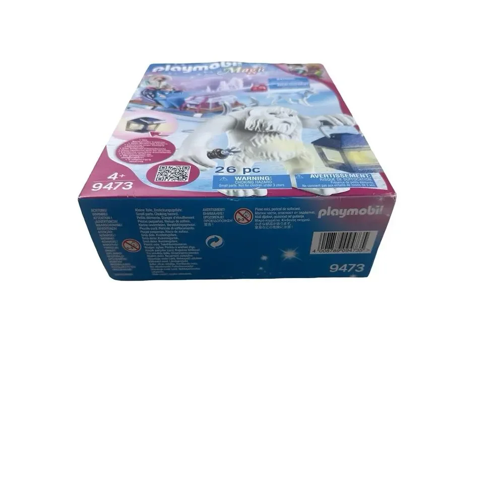 Playmobil 9473 Yeti with Sleigh. “Retired / Rare” Original Factory Sealed Rare